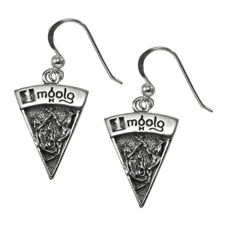 Sterling Silver Sabbat Dangle Earrings, all eight Sabbats