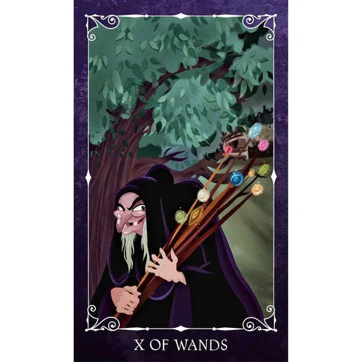 Disney Villains Tarot Deck and Guidebook (Disney Licensed)