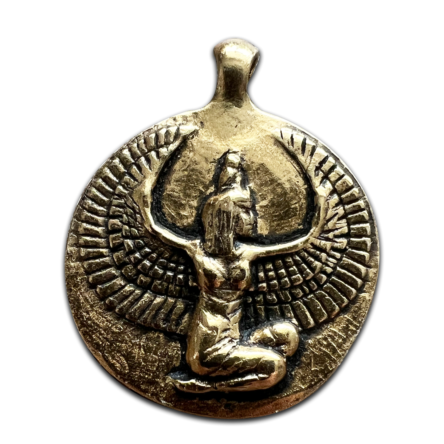 Goddess Isis for Womanhood & Rebirth Coin Necklace