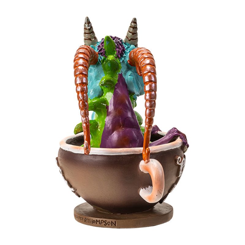 HOT CHOCOLATE WITH RUPERT DRAGON Figurine