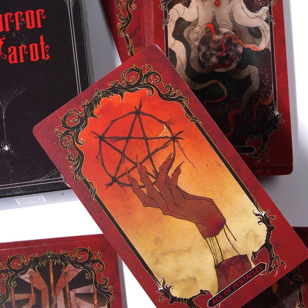 Horror Tarot Deck and Guidebook
