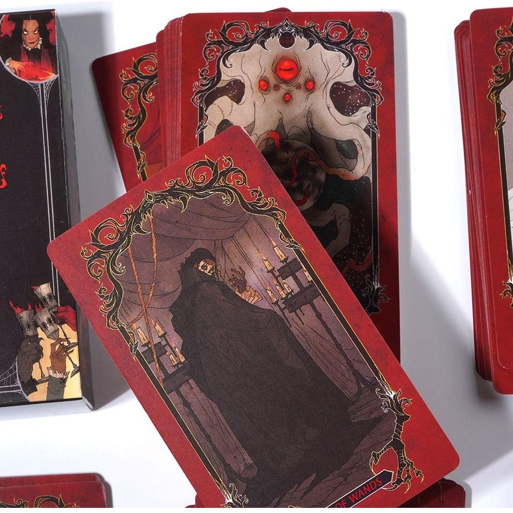 Horror Tarot Deck and Guidebook