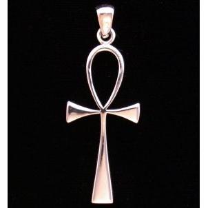 Sterling Silver Ankh-Large Pendant