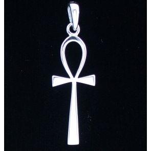 Sterling Silver Ankh-Medium Pendant