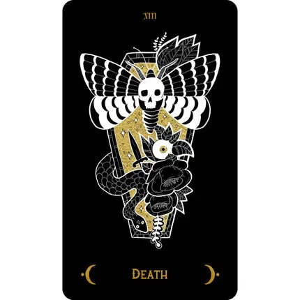 Macabre Coffin Shaped Tarot Deck