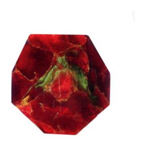 Garnet Soap Rock by TS Pink