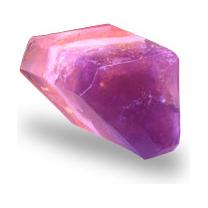 Rose Amethyst Soap Rock by TS Pink