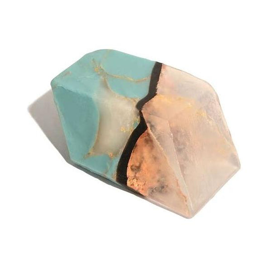 Turquoise Soap Rock by TS Pink