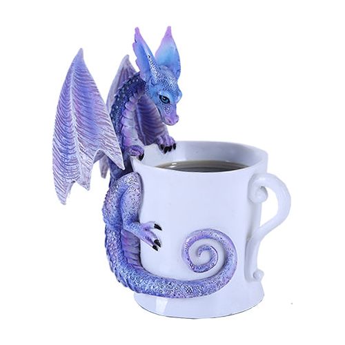 Amy Brown Whatcha Drinkin Cup Dragon Figurine