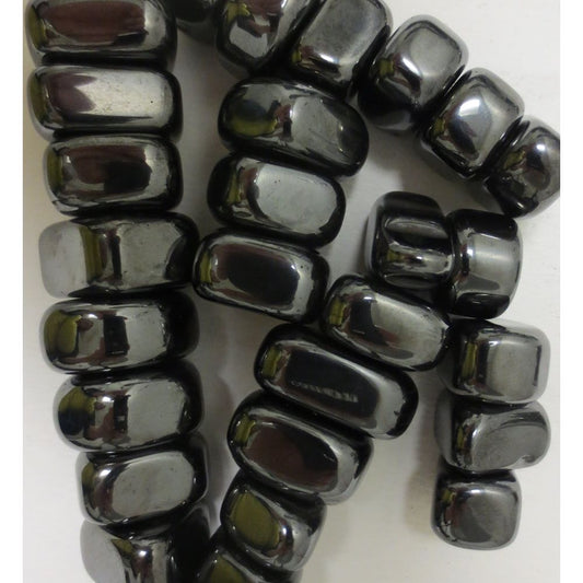 Hematite Magnetic, Tumbled and Polished 1"