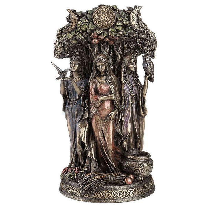 Triple Goddess Mother Maiden Crone Statue