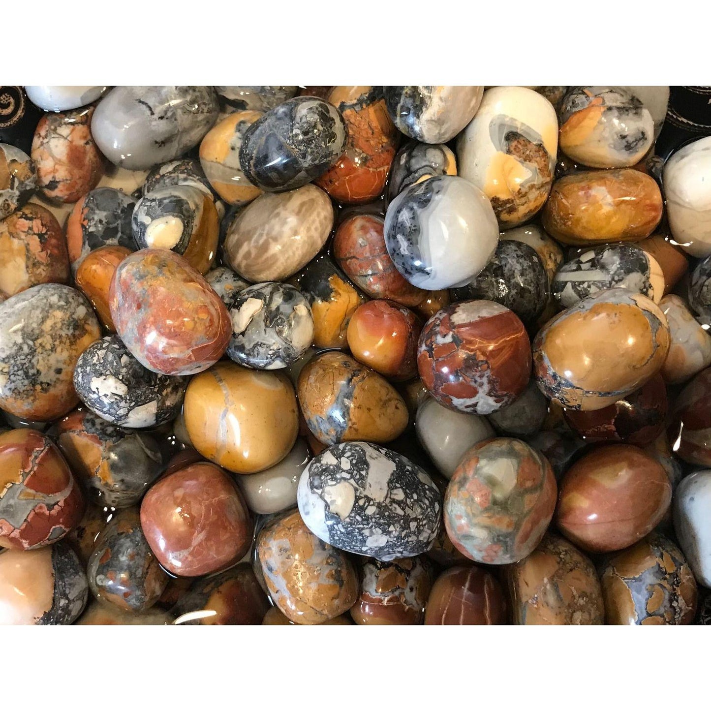 New Maligano Jasper for Energy and Joy! 1"-1.5"