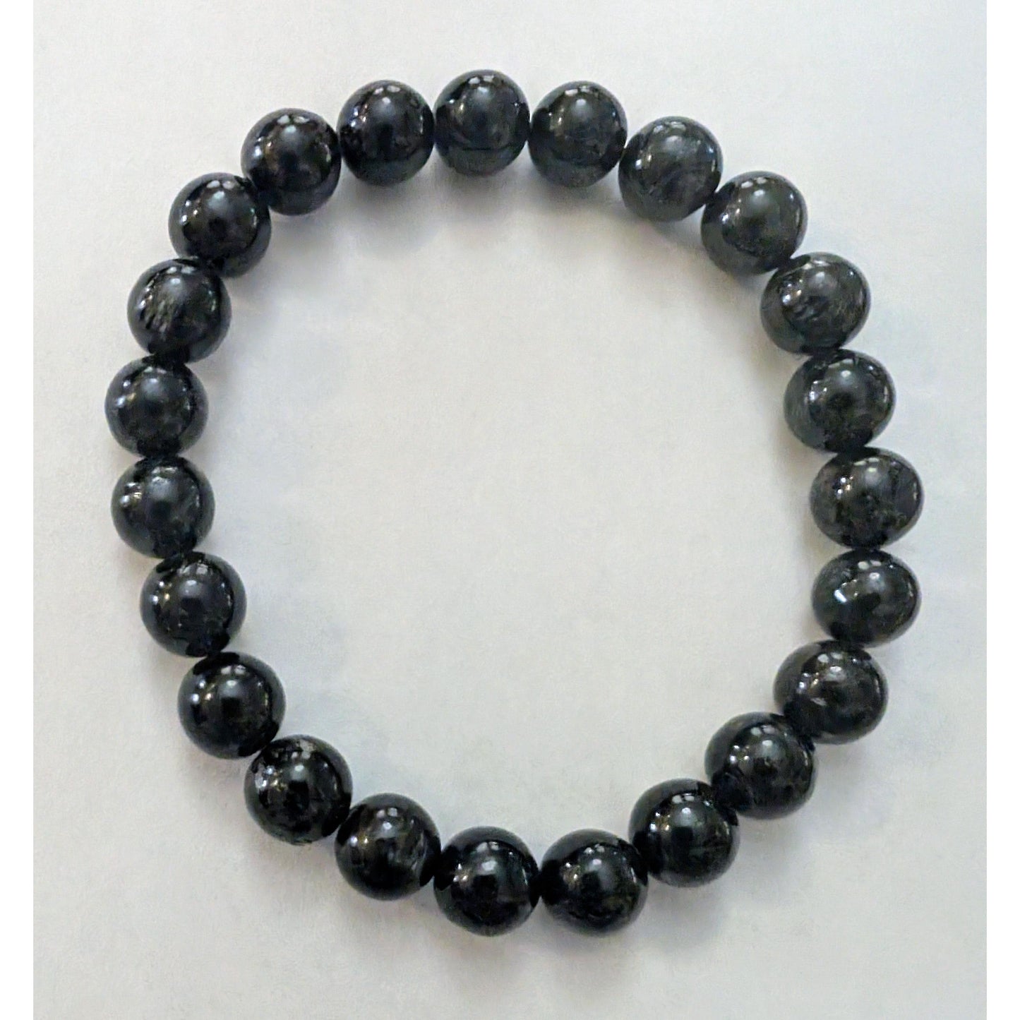 Nuummite for protection and grounding 8mm Crystal Bracelet