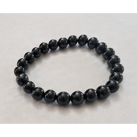 Shungite for Protection and mood swings Beaded Crystal Stone Bracelet