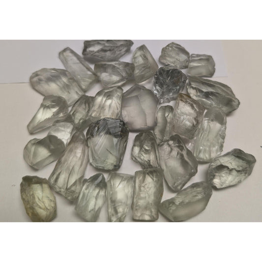 Prasiolite Green Amethyst Crystal for opening your heart up 3/4-1"