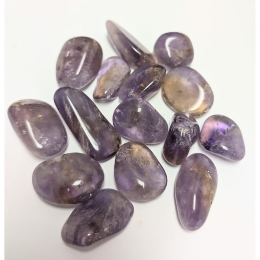 Nice Ametrine tumbled and Polished for Creativity and Problem Solving 1.5"