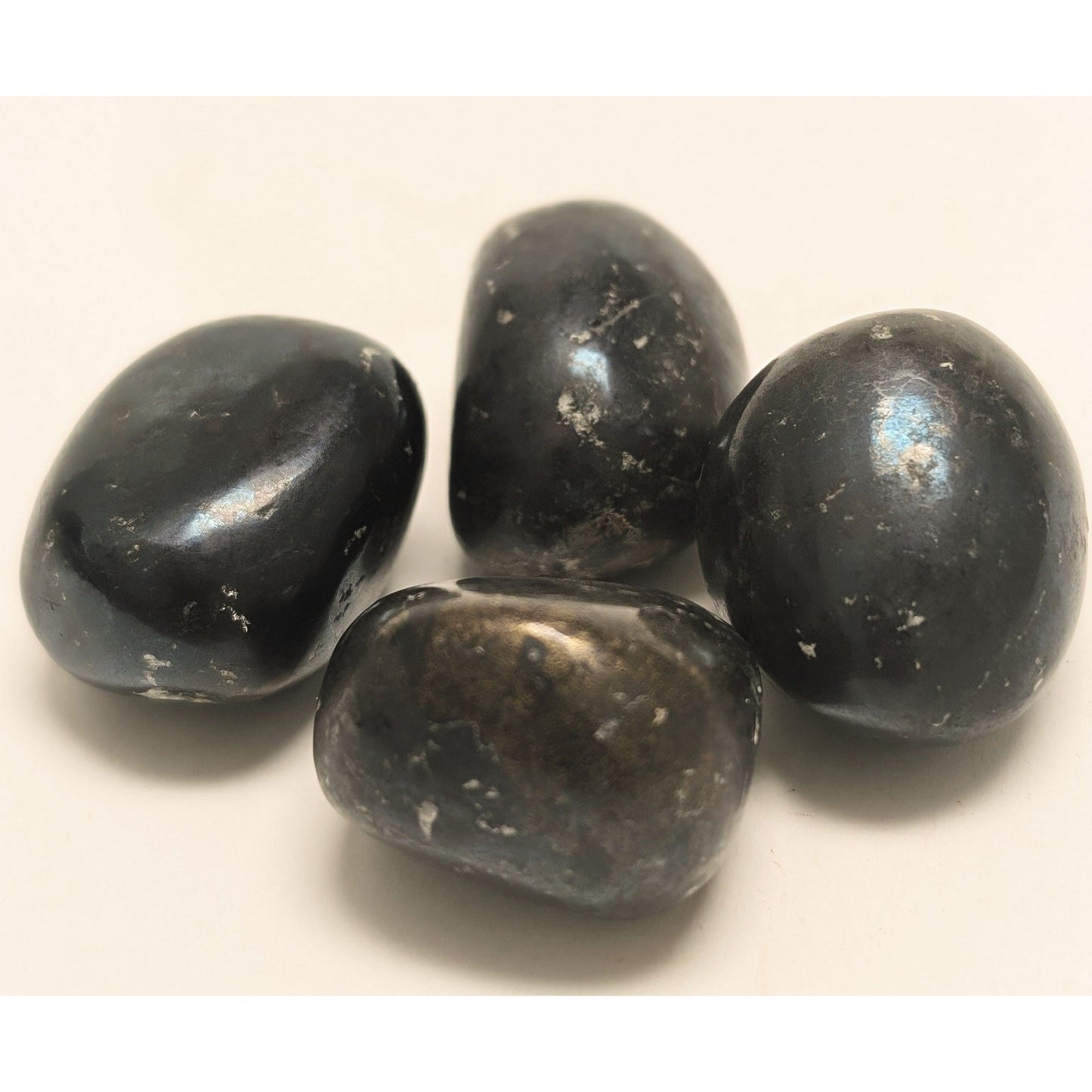 Covellite 1"-1 1/2" tumbled and polished for lucid dreaming, astral travel and remote viewing