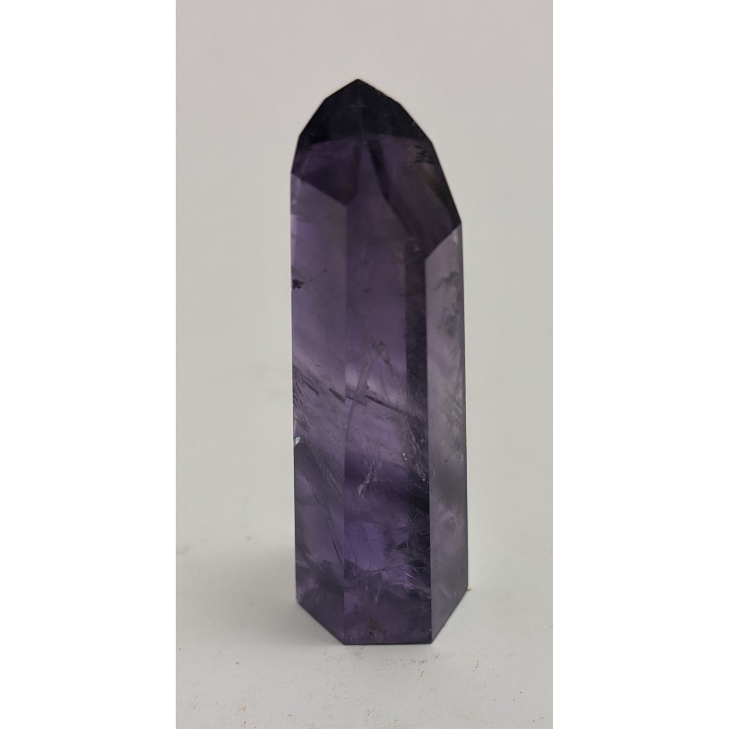 Dark Purple Amethyst 2 1/2" point, good for protection