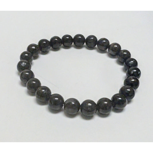 Hypersthene for Protection and Grounding! 8mm Beaded Crystal Stone Bracelet