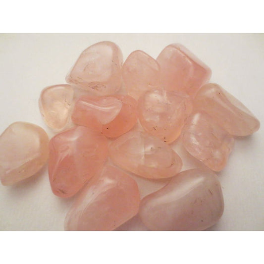 Rose Quartz, Tumbled and Polished 1"