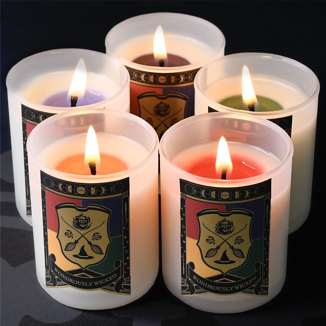 Magical Witches & Wizards Color Changing Votive Sorting Candle Set – 5pk