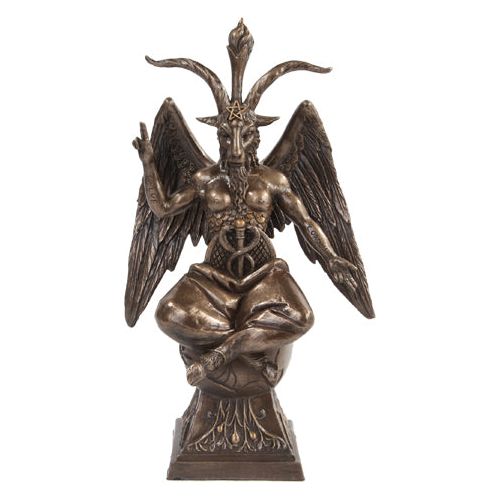 Bronze Baphomet Statue by Maxine Miller