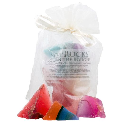 Gems in the Rough Gift Bag Soap Rock by TS Pink