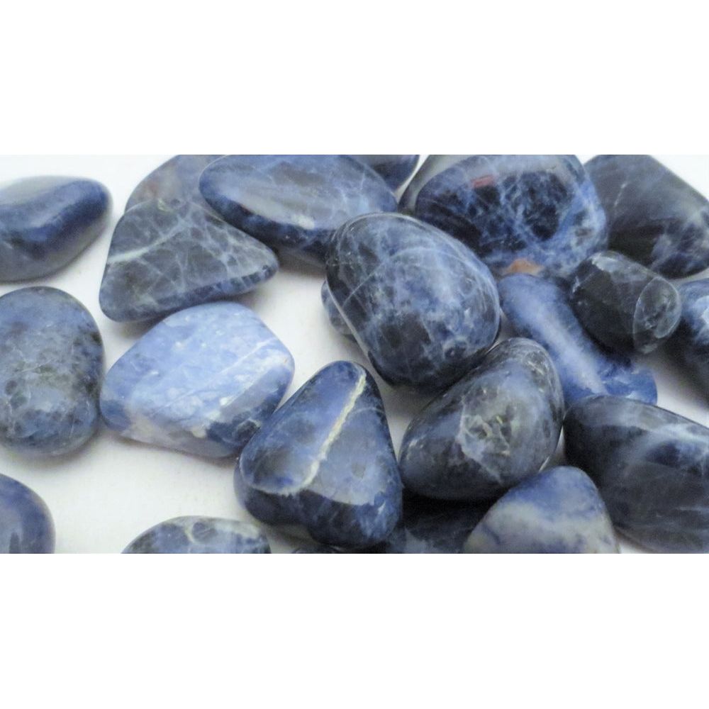 Sodalite, Tumbled and Polished 1"