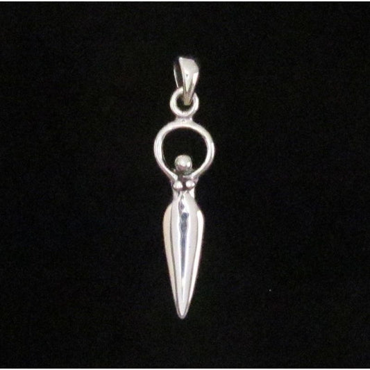 Sterling Silver Goddess Pendant