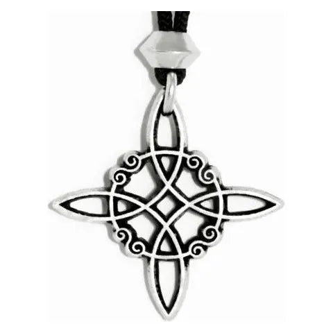 The Witch's Magical Knot Pewter Pendant