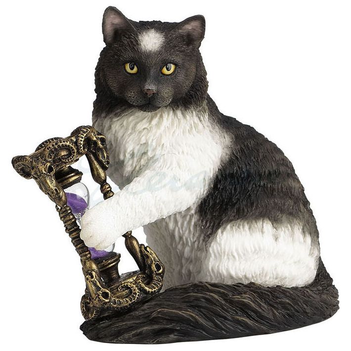 Lisa Parker Magical Cat TIME'S UP Statue