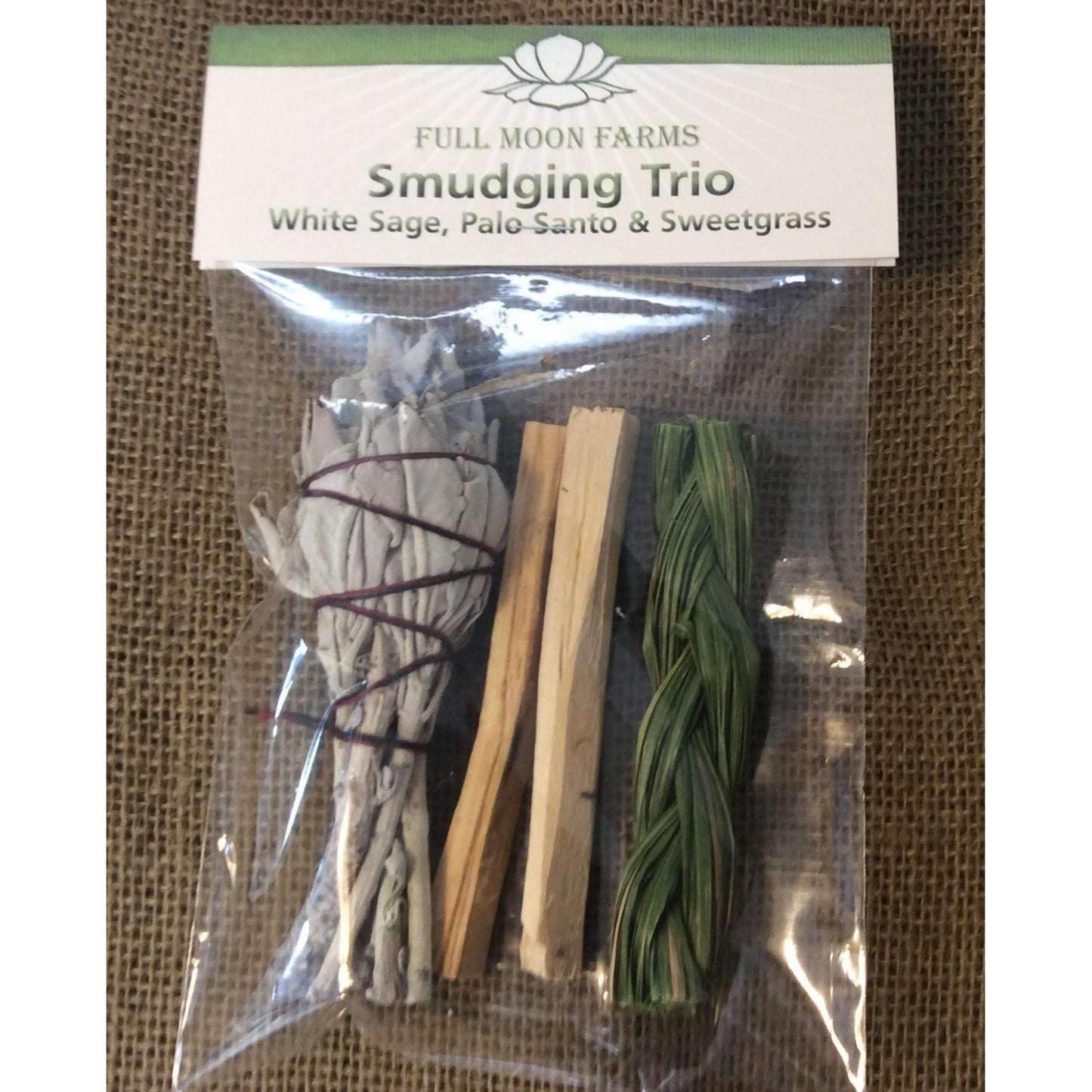 Smudging Trio - White Sage/Palo Santo/Sweetgrass