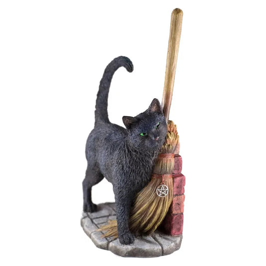 Lisa Parker Magical Cat A BRUSH WITH MAGICK Statue