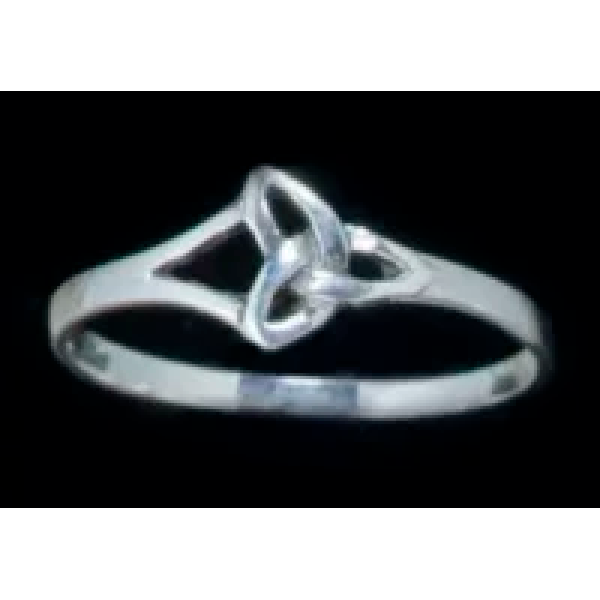 Sterling Silver Tiny Triquetra Ring