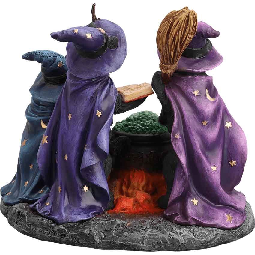 Lisa Parker Magical Cat  Black Cats and Cauldron Statue