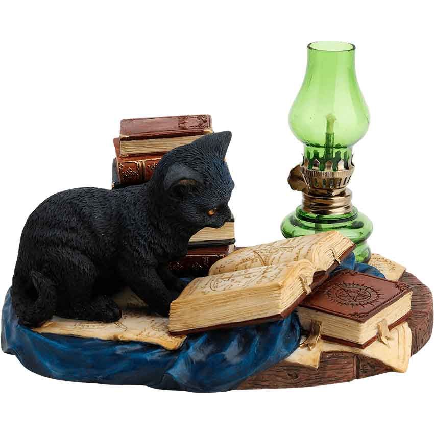 Lisa Parker Magical Cat Ferocious Kitty of Letters Statue