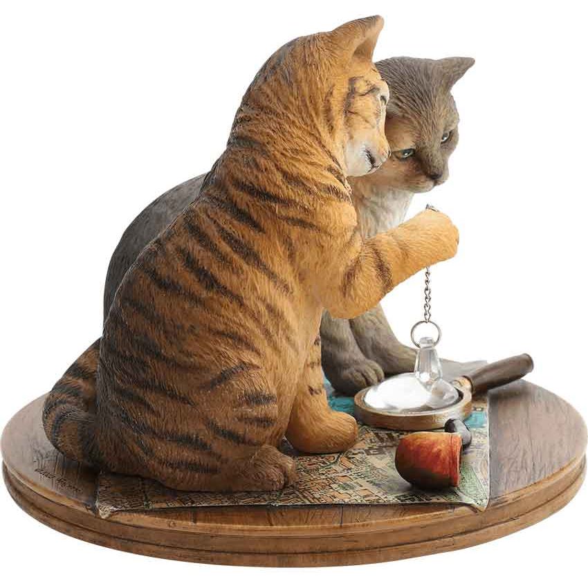 Lisa Parker Magical Cat Purrlock Holmes By Lisa Parker Statue