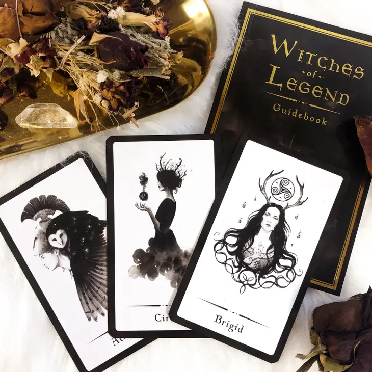 Witches of Legend Oracle Deck By Annabelle Lewis