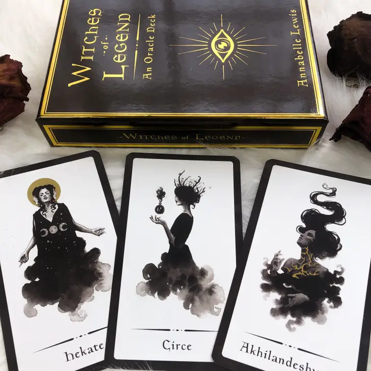 Witches of Legend Oracle Deck By Annabelle Lewis