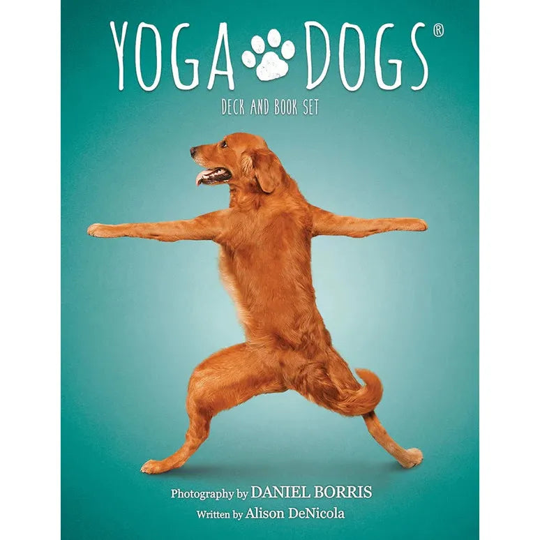 Yoga Dogs Card Deck and Book Set