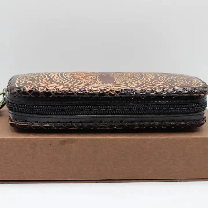 Wallet Tree Handmade Leather Tree of Life Wallet – My Store