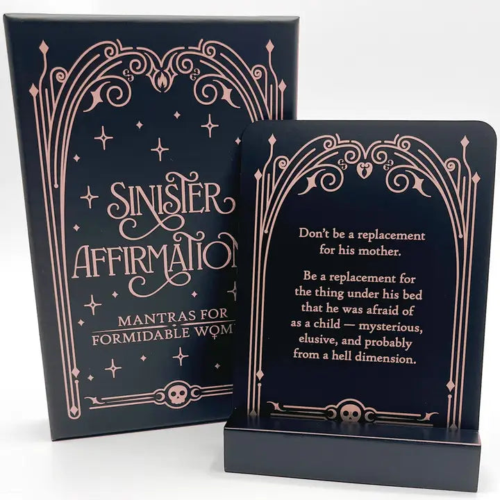 Sinister Affirmations Cards
