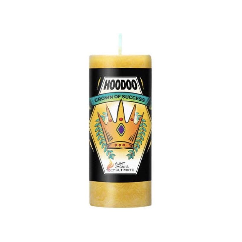 Aunt Jacki's Hoodoo Ultimate Crown of Success Candle