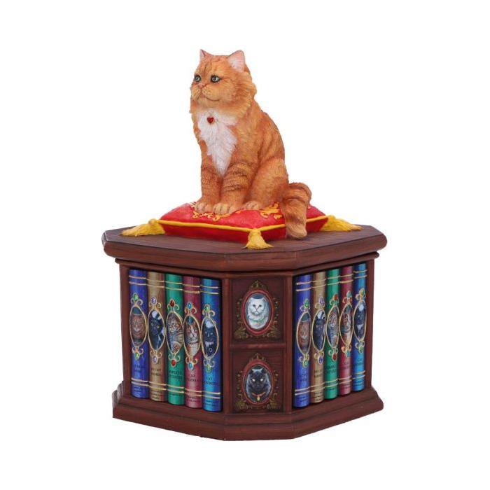 Lisa Parker Magical Cat MAD ABOUT CATS Trinket Box