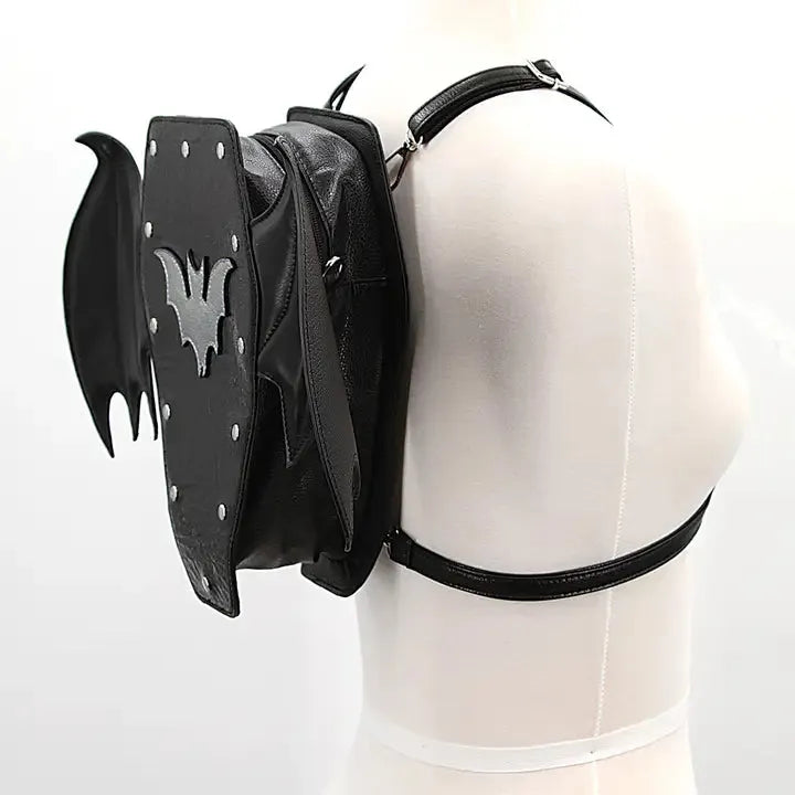 Small Bat Coffin Backpack