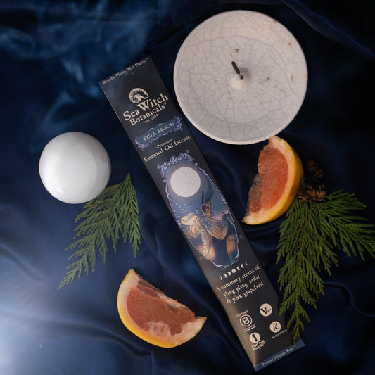 SeaWitch (Sea Witch) Full Moon Botanicals Premium Incense, Natural