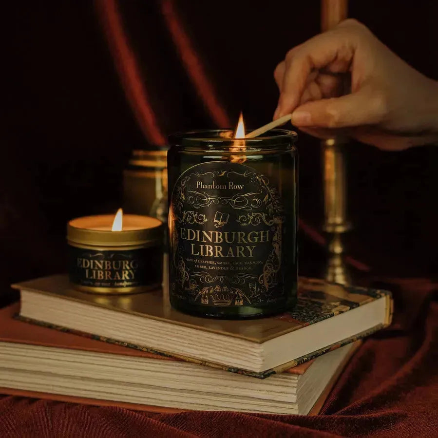 Edinburgh Library Gorgeous Candle by Phantom Row