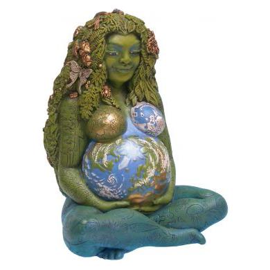 Millennial Gaia Earth Mother Statue By Oberon Zell