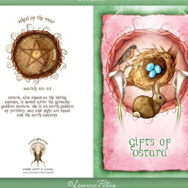 Ostara Cards Spring Equinox Sabbat Card