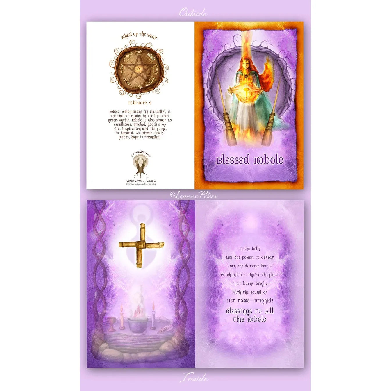 Imbolc Sabbat Card